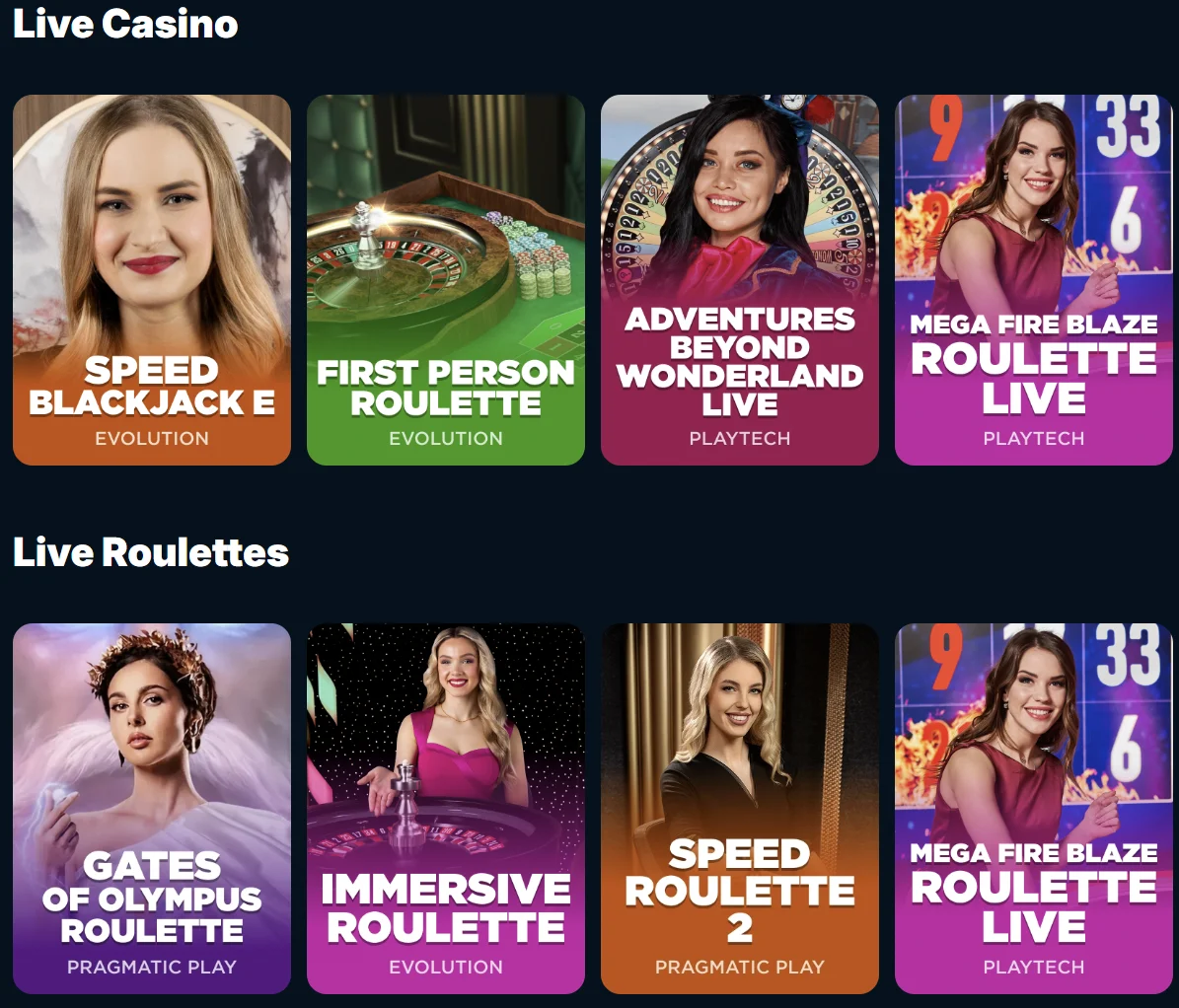 Live casino